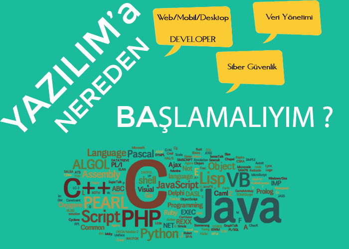 Yazılıma Nereden Başlamalayım ?